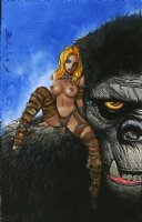 Gorilla and the Girl Comic Art